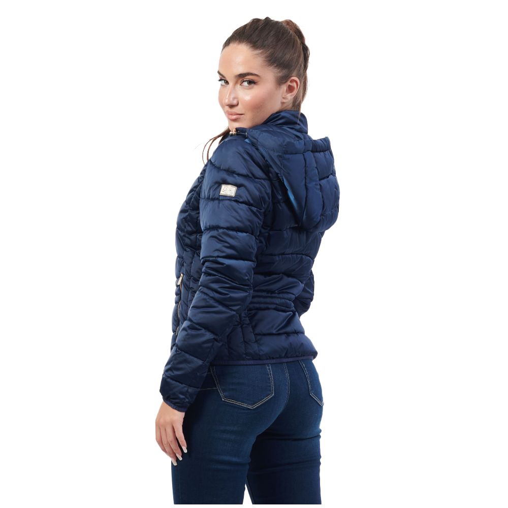 Yes Zee Blaue Polyester Jacken & Mantel